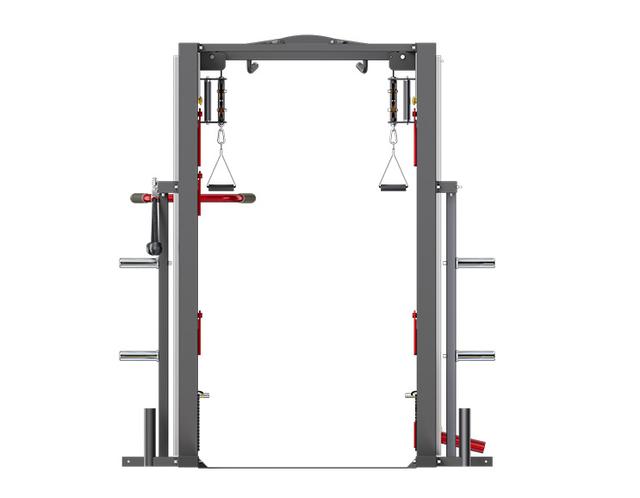 E1908 Functional Trainer Power Rack Combo-4