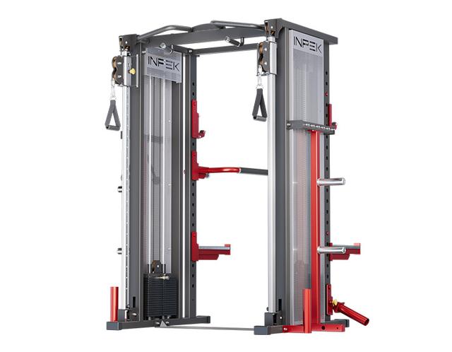E1908A Functional Trainer Power Rack Combo-3